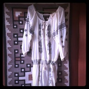 Denim & Supply white boho dress